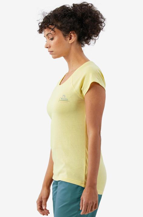 Produktbild Simond Kletter-T-Shirt Damen stretch - Vertika gelb by Montse Galbany (L)