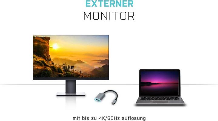 Produktbild i-tec USB-C zu (DP, 3 cm)