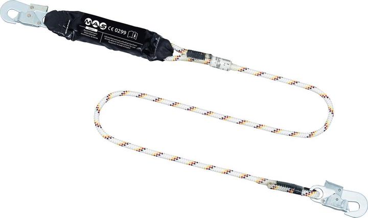 Actual product image Magni Tyger 5 belt shock absorber, 1.5 metres, bds MAS 51 (Fall damper, 136 kg)
