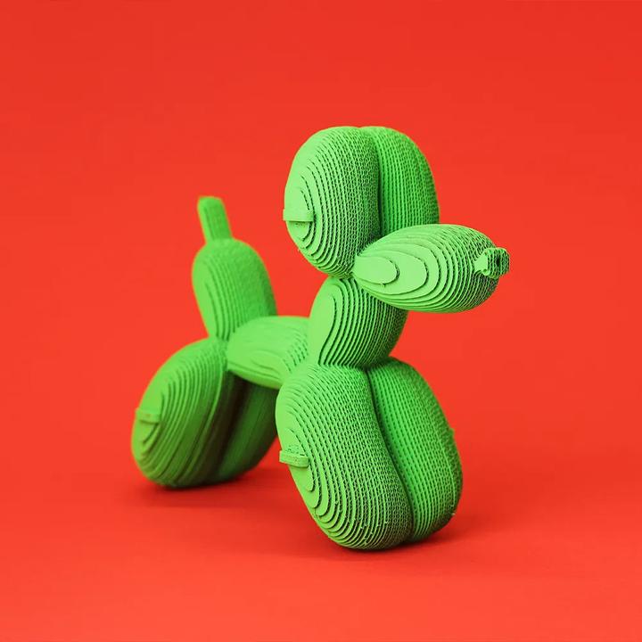 Immagine prodotto Cartonic Cane a palloncino - Modello in cartone 3D