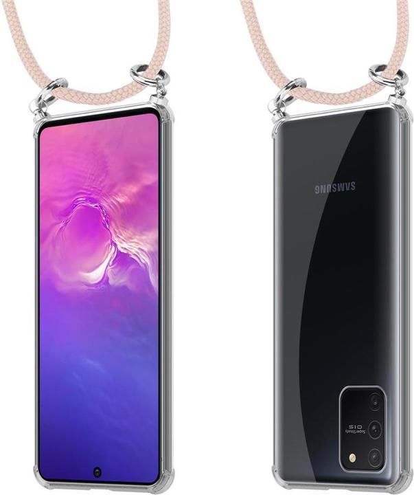 Produktbild Cadorabo TPU Handy Kette SILBER Cover