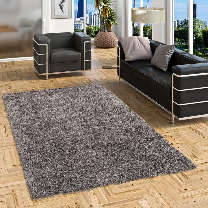 Image du produit Pergamon Tapis Shaggy à poils longs Cozy Mix (140 x 200 cm)
