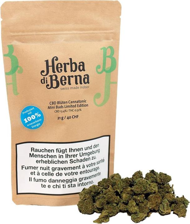 Actual product image Herba di Berna Cannatonic Indoor Mini Buds (21 g, Indoor)