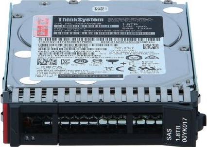 Produktbild Lenovo ISG ThinkSystem HDD, 2.5 inch, 10000rpm SAS Hot Swap 512e (1.80 TB, 2.5")
