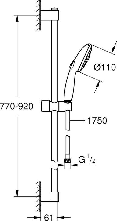 Actual product image Grohe 26163003