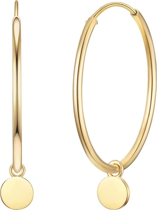 Image du produit Glanzstücke München Femme cercle argent sterling or jaune - 31446 (Argent Sterling)