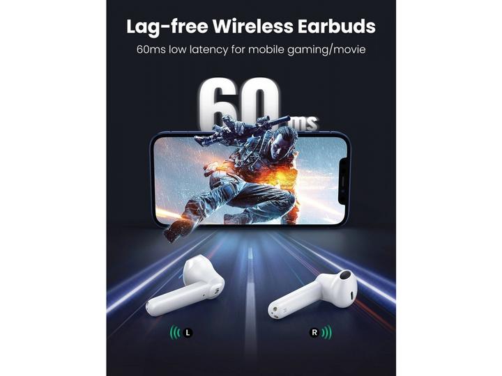 Actual product image Ugreen HiTune T2 Bluetooth 5.0 Earbuds (No noise cancelling, 4 h, Wireless)