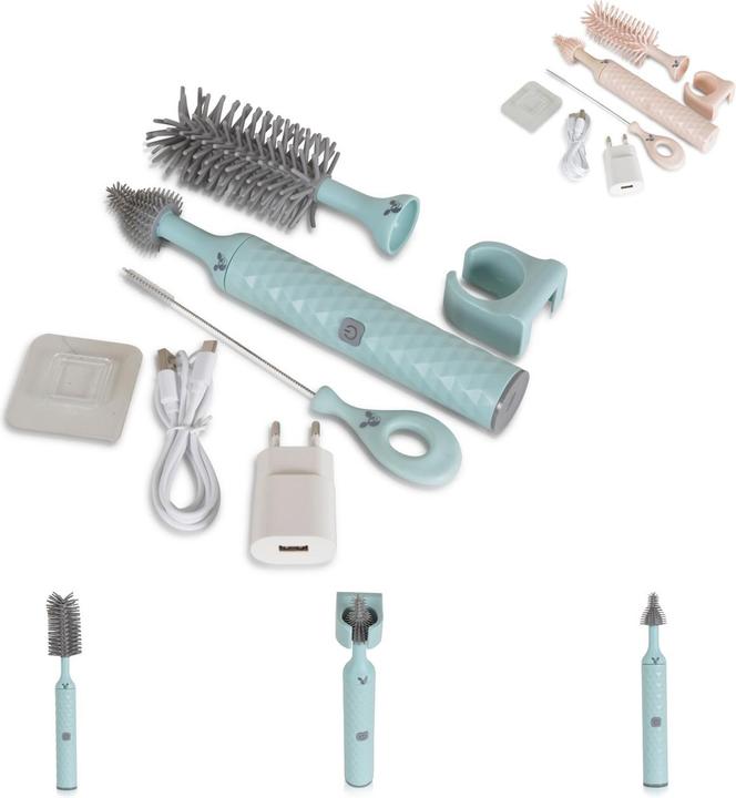 Actual product image Cangaroo Electric bottle brush set