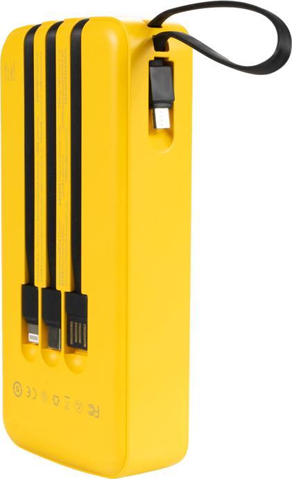 Actual product image Wekome Power bank USB-C/Ligthning/MicroUS (20000 mAh, 12 W, 12 Wh)