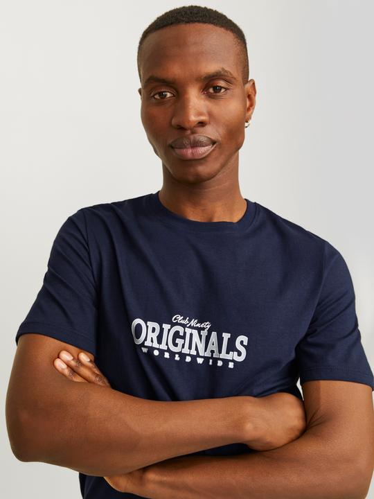 Actual product image Jack & Jones Printed round neck T-shirt T-shirt (S)