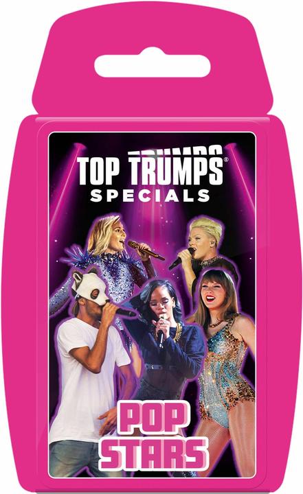 Actual product image Magni Kartenspiel Top Trumps Popstars (German)