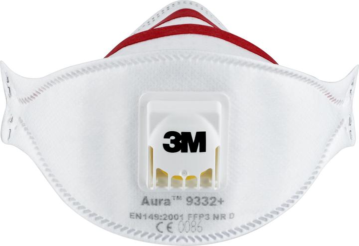 Actual product image 3M Respirator Aura 9332+C2 (FFP3, 2 x)