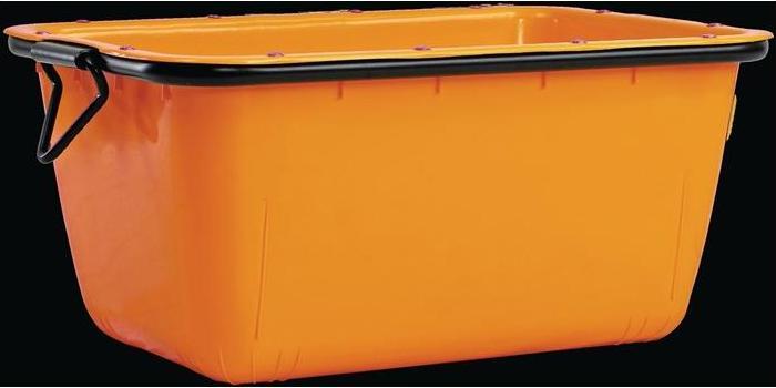 HP Autozubehör Ready-mixed mortar container 200 l orange (200 l)