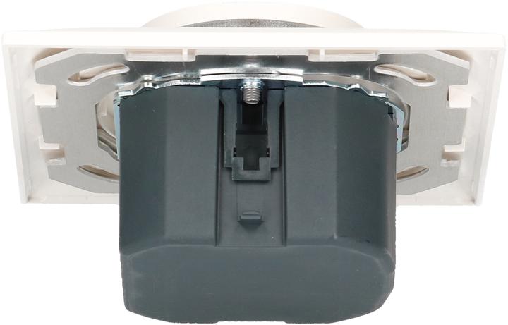 Produktbild Feller EdizioDue Universaldimmer blau beleuchtet UP