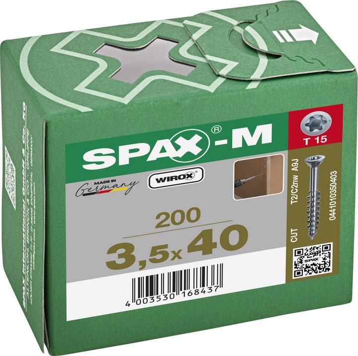 Produktbild Spax Selbstbohrschrauben -M (200 Schrauben pro Stück)