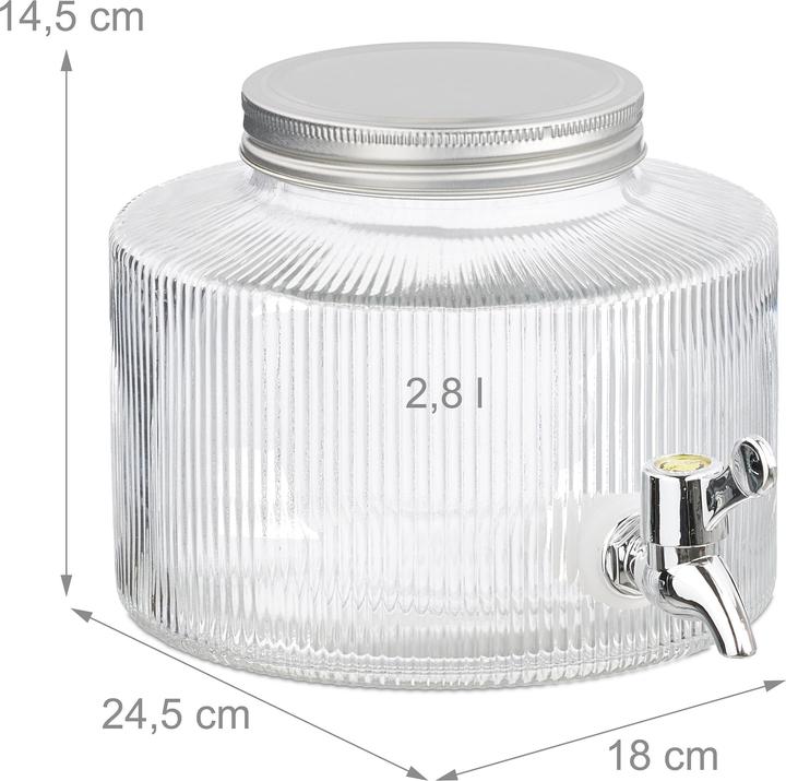 Actual product image Relaxdays Drink dispenser