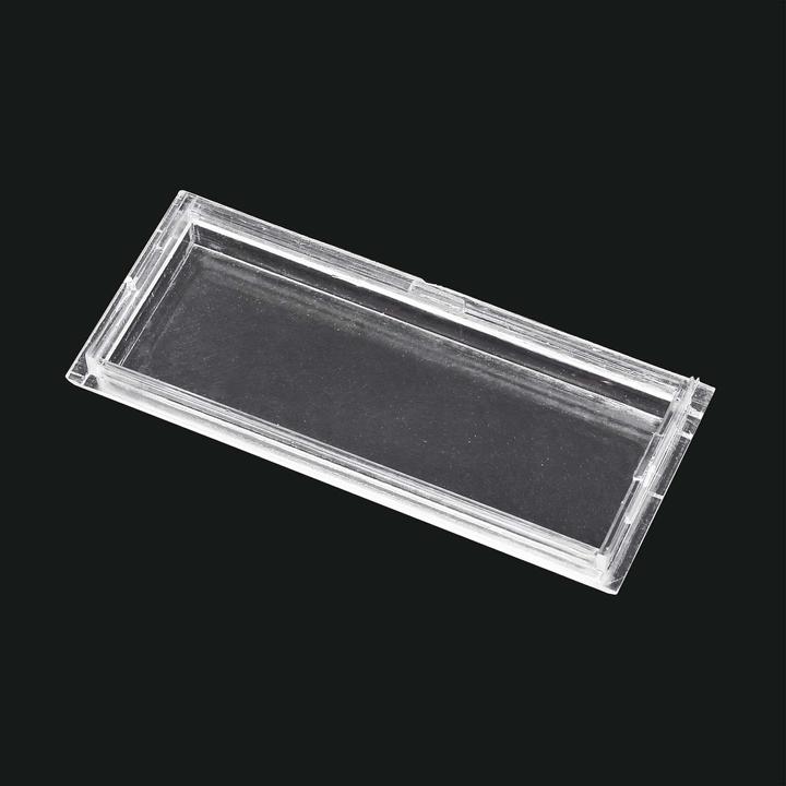 Image du produit Wiltec Plaque de couverture du porte-nom de la boîte aux lettres 60x23 mm Plaque de rechange 57,5x20 mm