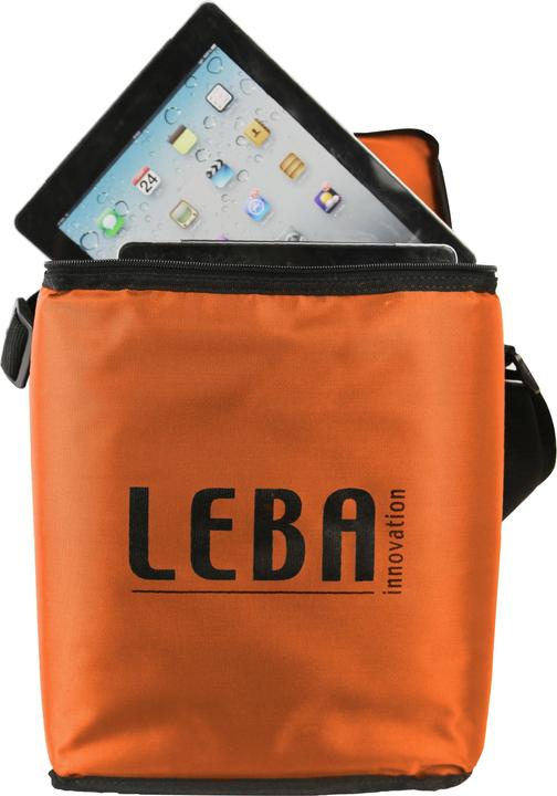 Actual product image Leba Notebag Orange, for 5 tabl/USB