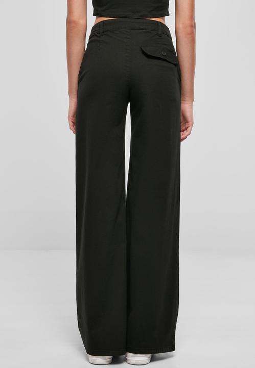 Produktbild Urban Classics Ladies High Waist Wide Leg Chino Pants (26)
