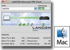 Actual product image Lancom Systems Advanced VPN Client License for MAC OS X