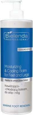 Actual product image Bielenda Professional Marine Foot Renewal Moisturizing And Cooling Balm For Feet And Legs 500ml