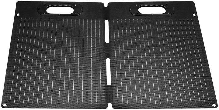 Actual product image Revolt Folding solar panel, monocrystalline solar cells, ETFE, 50 W, IP67 (50 W, 2.40 kg)