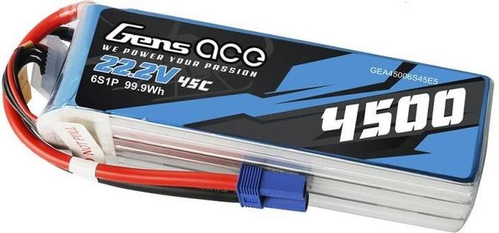 Produktbild Gens Ace Battery 4500mAh 22.2V 45C 6S1P (22.20 V, 4500 mAh)