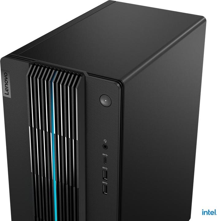 Actual product image Lenovo Leno IC Gaming 5 i5 16 N bk W11H 90T1007VGE (Intel Core i5-12400F, 16 GB, 1000 GB, Radeon RX 6500 XT)