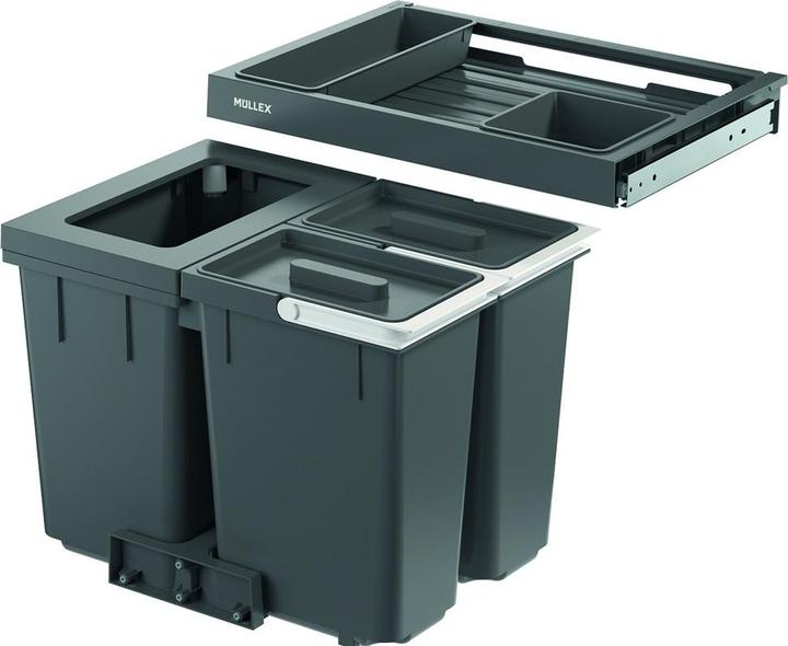 Müllex Systèmes de déchets à poser X-LINE X55 M17 Premium (20 l)