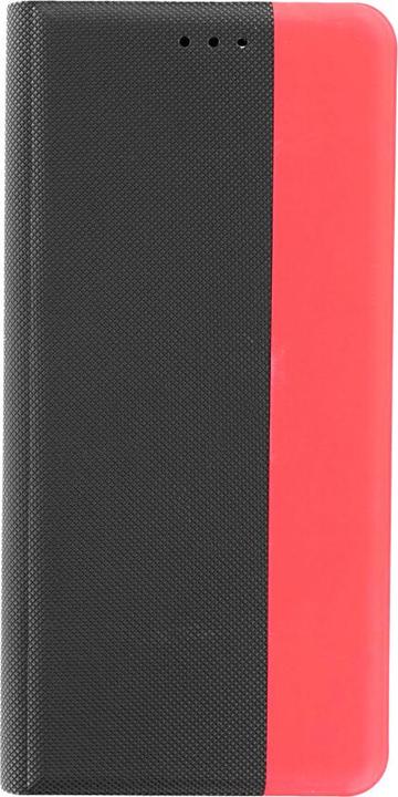 Actual product image prio Book Case Fashion for Samsung S21 Ultra 5G black-red (Samsung Galaxy S21 Ultra 5G)