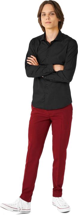 Produktbild OppoSuits Teen Black Knight Hemd für Jugendliche (158, 164)