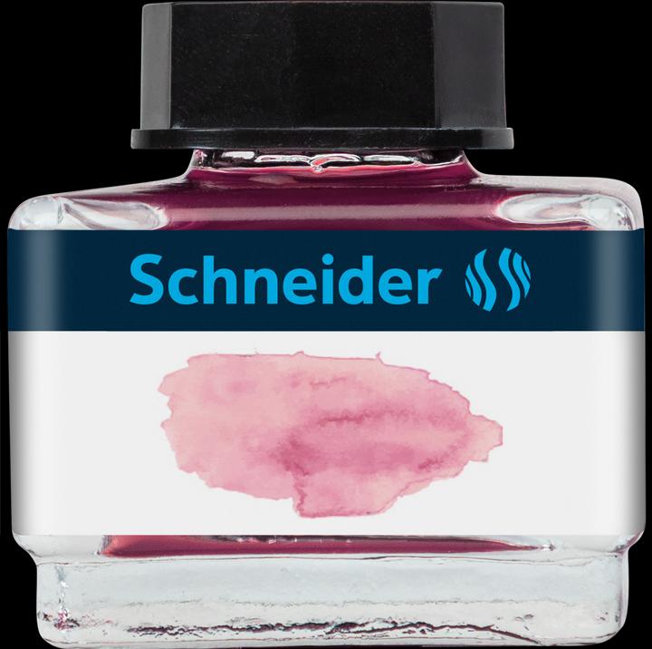 Produktbild Schneider Tintenglas 15ml Pastell rose (Nachfülleinheit, Rosa)