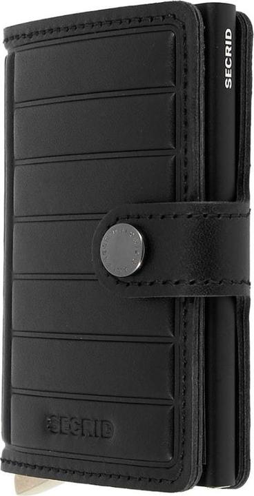 Produktbild Secrid Miniwallet Emboss Lines Black