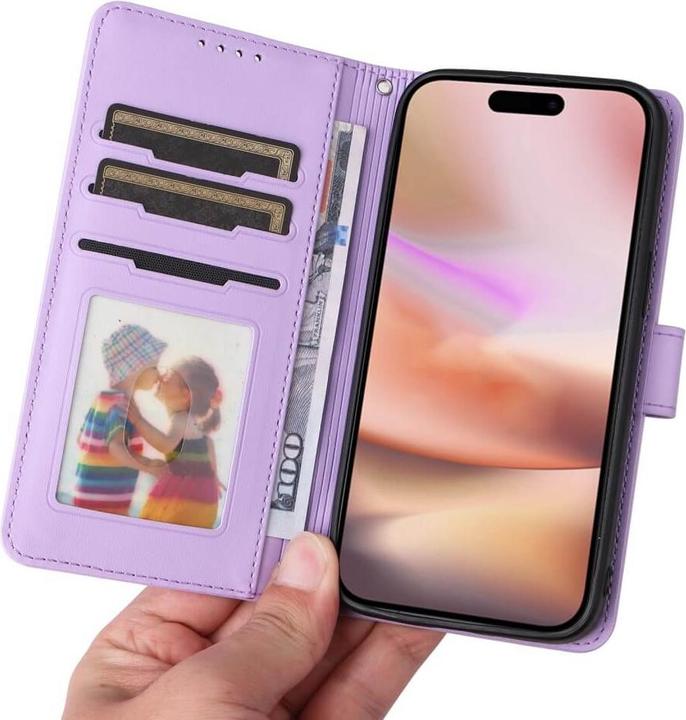 Actual product image Cover-Discount iPhone 16 Plus - Divisible wallet case 2-in-1 mobile phone case (Apple iPhone 16 Plus)