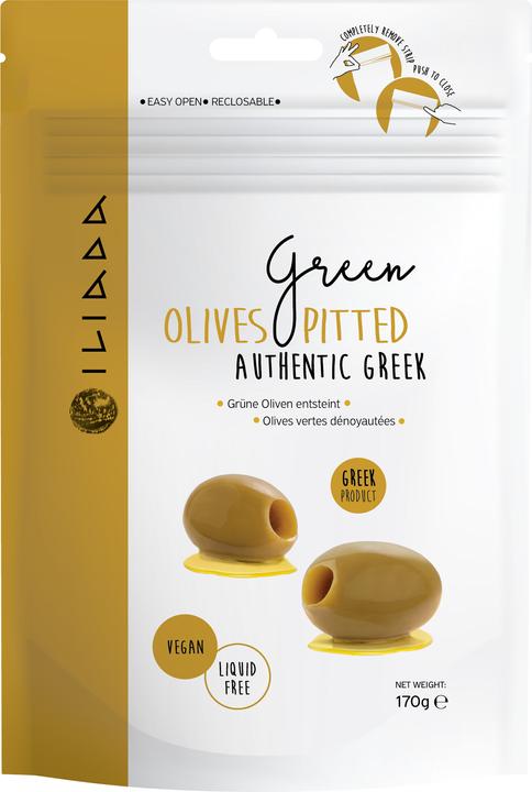 Produktbild Iliada Grüne Oliven entsteint (175 g)