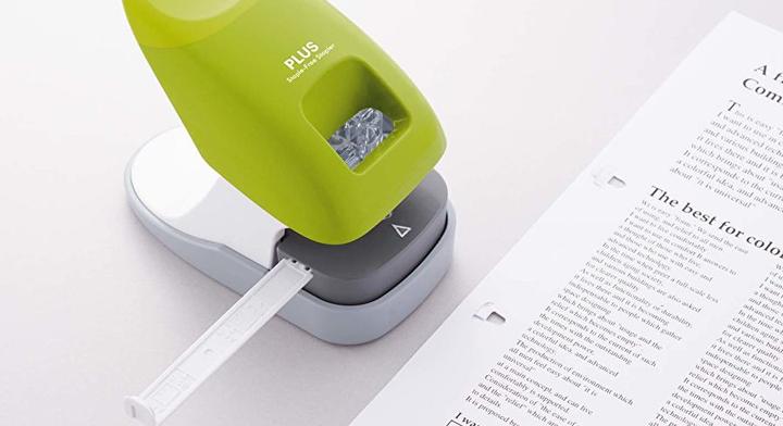 Actual product image Wedo Stapler 10 pages, green (10 Sheets)