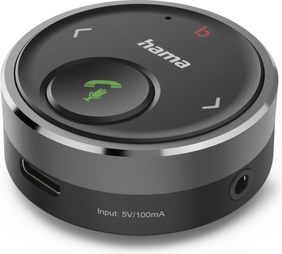 Productafbeelding Hama Bluetooth®-ontvanger voor in de auto, 3,5 mm plug, spraakbesturing, handsfree bediening (Ontvanger)