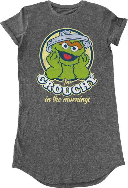 Image du produit Sesame Street Robe en t-shirt Grouchy In The Morning (S)