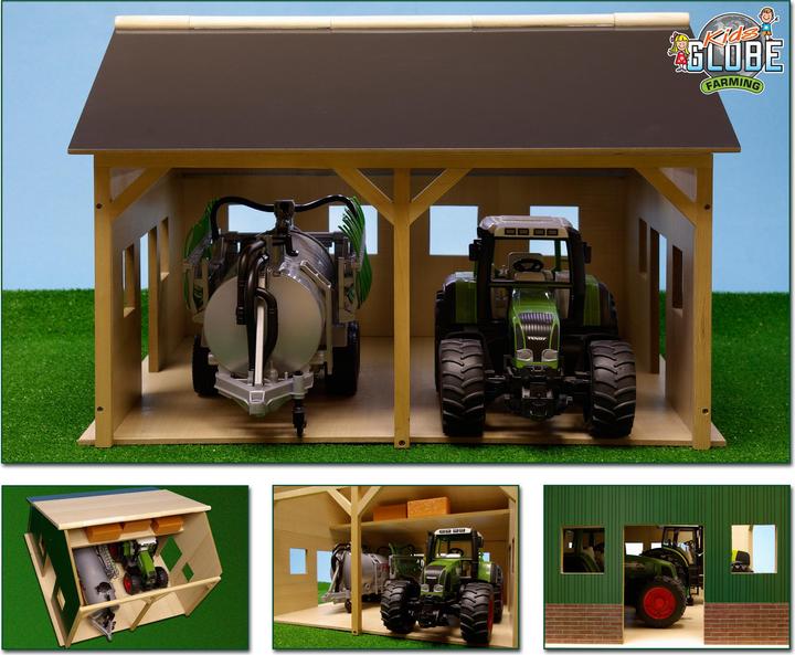 Immagine prodotto Kids Globe Farming Capannone per 2 trattori