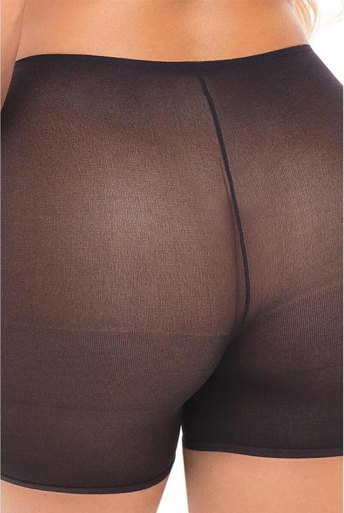 Image du produit Pink Lipstick On Your Mind Bandeau avec Soufflets & Court Noir O/S (Taille unique)