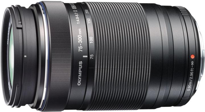 Produktbild Olympus ED 75-300mm f/4.8-6.7 II Black (Micro Four Thirds, Micro Four Thirds)