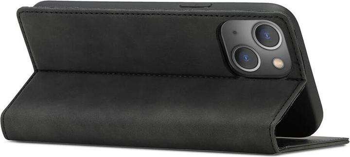 Produktbild Cover-Discount iPhone 14 - Vintage Flip Case Etui schwarz (Apple iPhone 14)