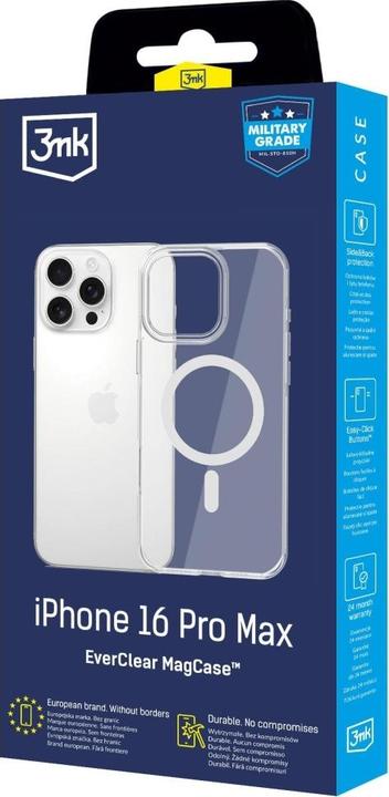 Produktbild 3MK Etui EverClear MagCase do Apple iPhone 16 Pro Max (Apple iPhone 16 Pro Max)