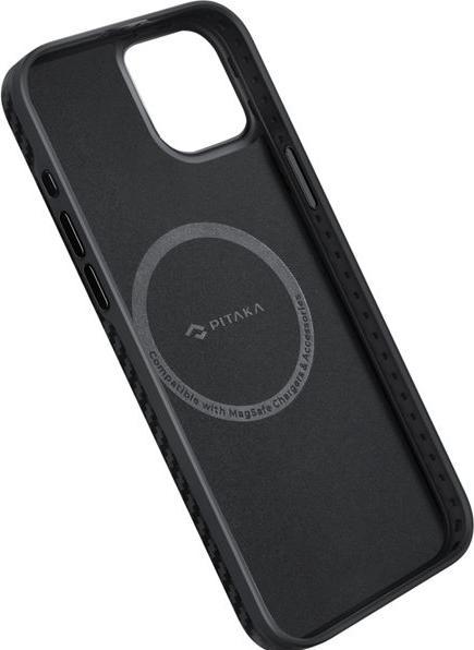 Produktbild Pitaka MagEZ Case Pro for iP 15 Pro Max (Black/Grey Twill) 1500D (Apple iPhone 15 Plus)
