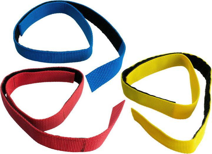 Actual product image Dönges Velcro tape for hose package, yellow, 700 x 25 mm (0.70 m)
