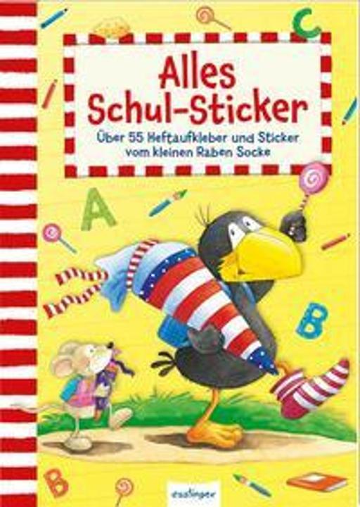 Immagine prodotto Der kleine Rabe Socke: Alles Schul-Sticker