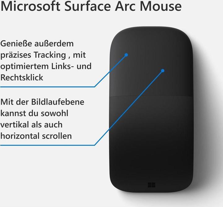 Actual product image Microsoft Surface Arc (Wireless)