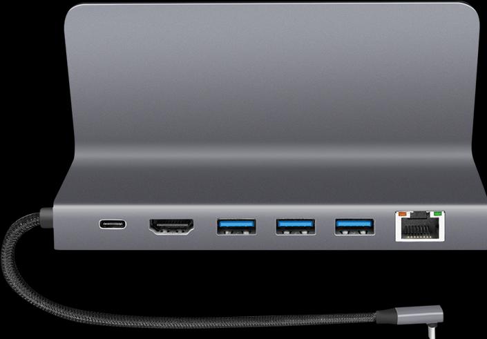 Produktbild LogiLink UA0408 (USB-C, 6 Ports)