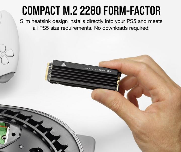 Produktbild Corsair MP600 PRO LPX (500 GB, M.2 2280)