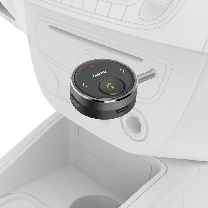 Productafbeelding Hama Bluetooth®-ontvanger voor in de auto, 3,5 mm plug, spraakbesturing, handsfree bediening (Ontvanger)
